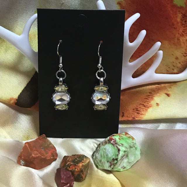 Yellow Dangling Earrings- YDE19