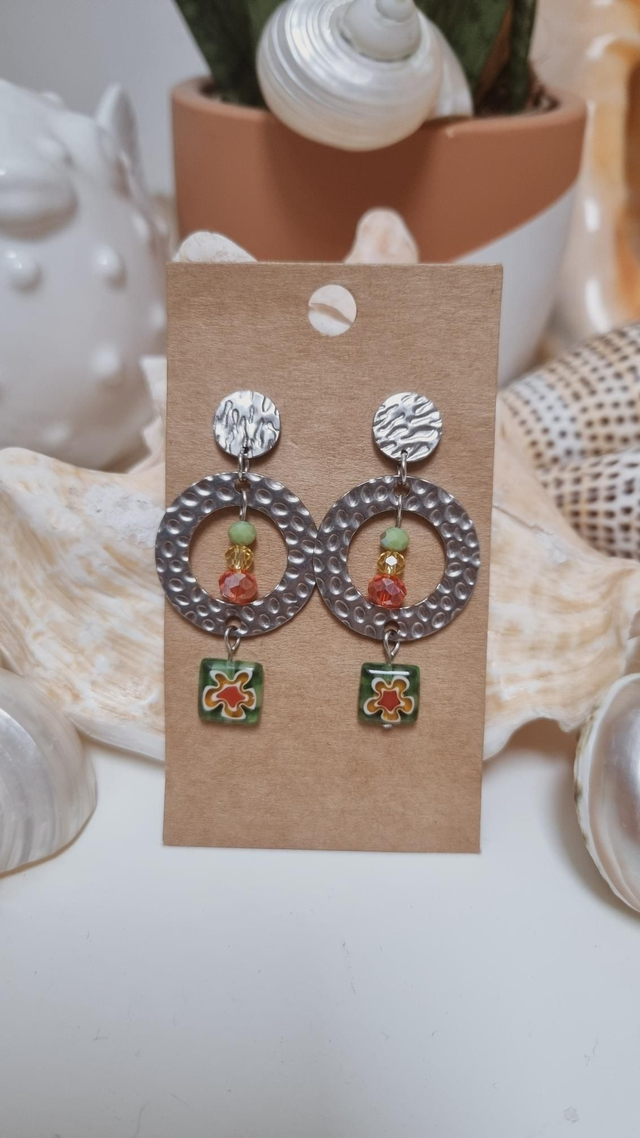 Boucles d'oreilles fleurs