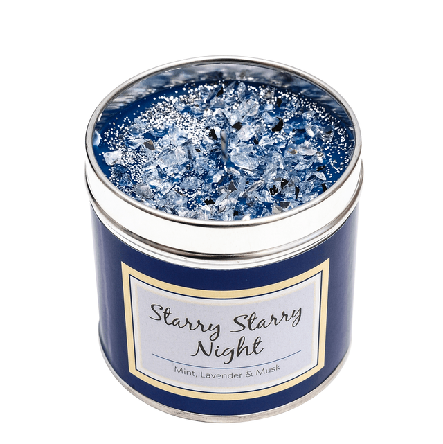 Starry starry night candle
