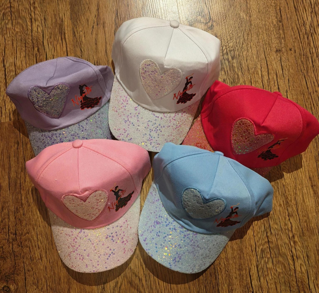 Casquette Negrita paillettes 