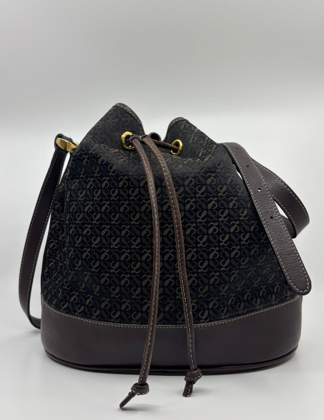 BOLSO BALLOON LONA ANAGRAN Y PIEL LOEWE