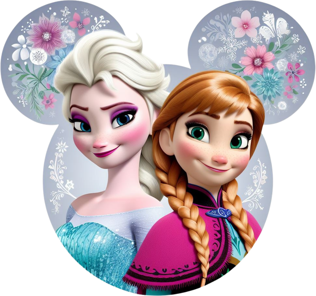 Frozen Characters DTF