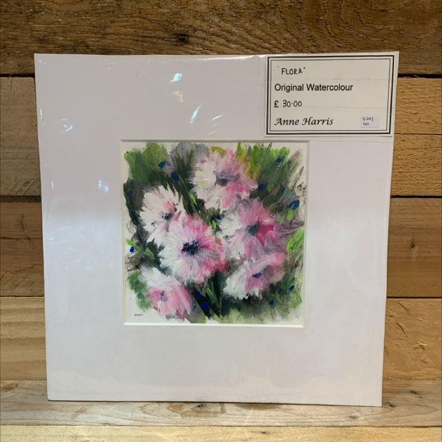Flora Original Watercolour 