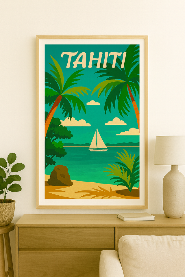 Affiche photo - Tahiti