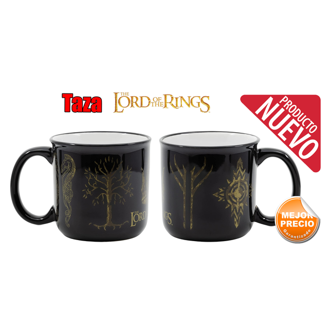 TAZA 400ml EL SEÑOR DE LOS ANILLOS