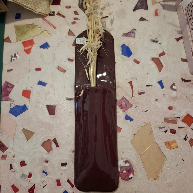 Cap7 vase mural aubergine grand 