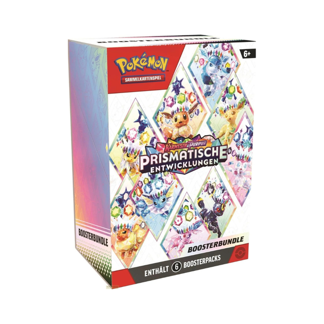 Pokémon: Karmesin & Purpur - Prismatische Entwicklungen - Booster Bundle (deutsch)