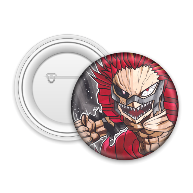 Badge Red Riot