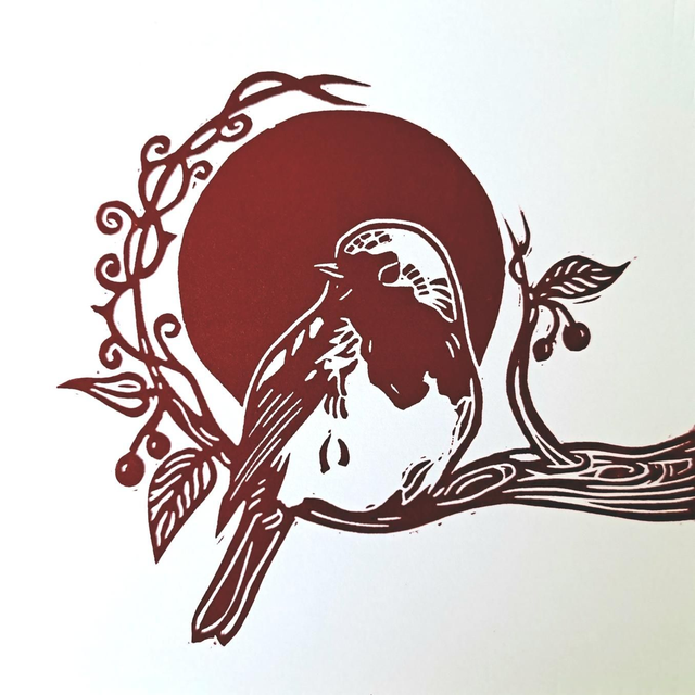 Red Robin Handmade Cards