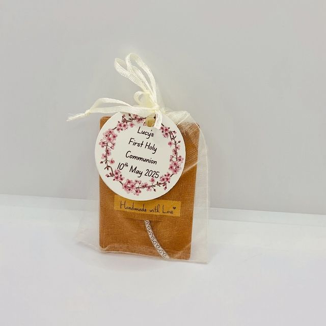 Handmade soother bookmark, perfect as Baby shower and Christening gift.