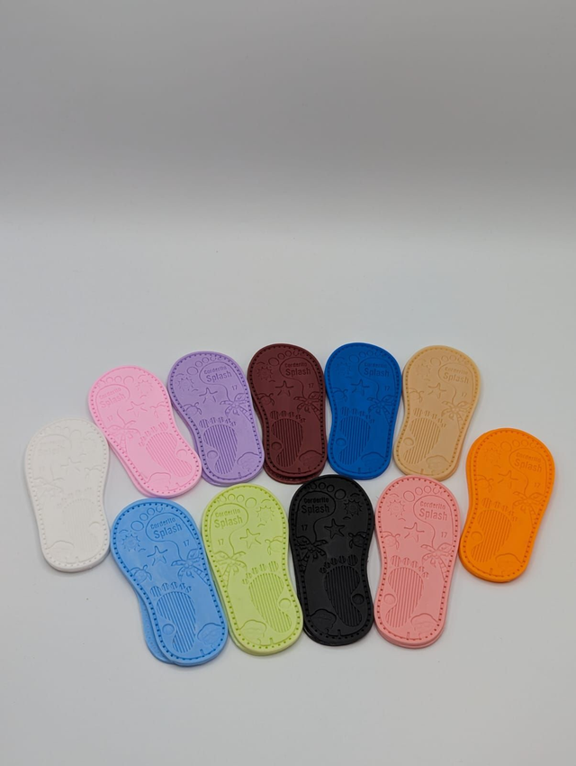Semelles en plastisol non toxique – Taille 17