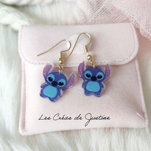 Boucles d&#039;oreilles Stitch 