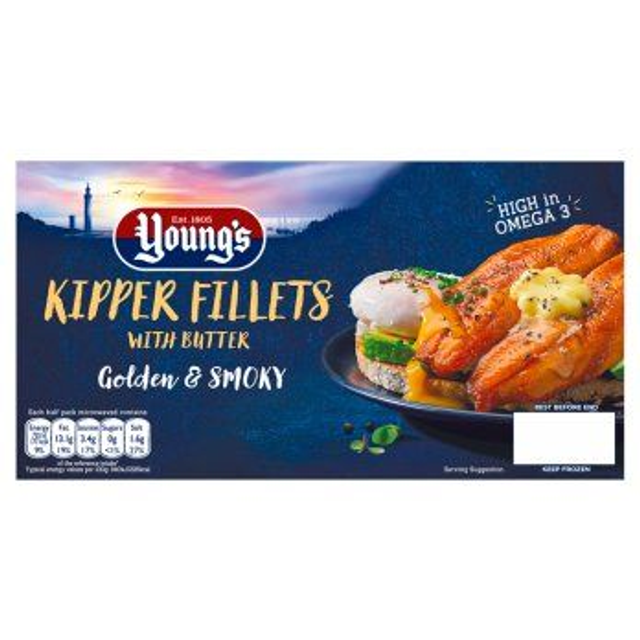Smoked Kipper Fillet with Butter 170g brand may vary