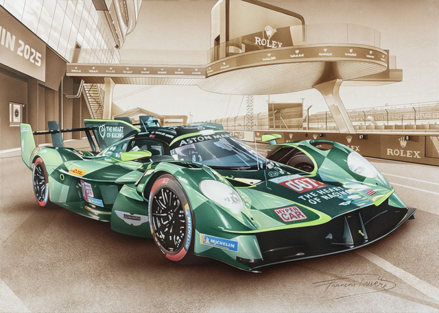 Aston Martin Valkyrie - Limited Edition print