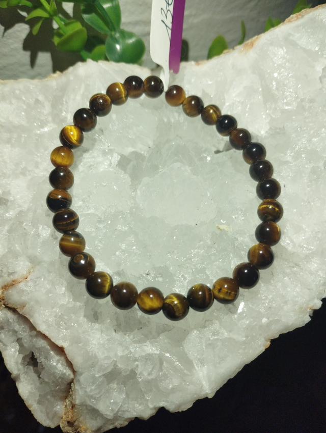 Bracelet Oeil de Tigre 6mm