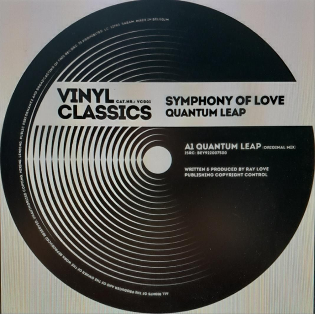 Symphony Of Love - Quantum Leap - VC001 - 12"
