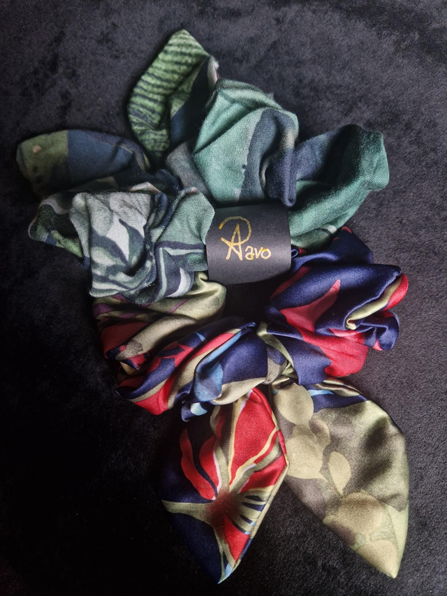 Monstera In Paradise Scrunchies Set 