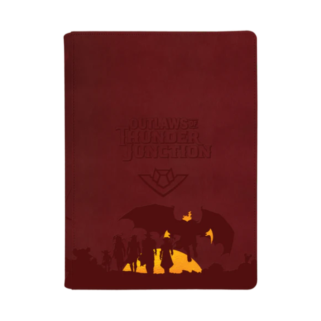 Ultra Pro: 9-Pocket PRO Binder - Premium Zippered - Outlaws of Thunder Junction (OTJ)