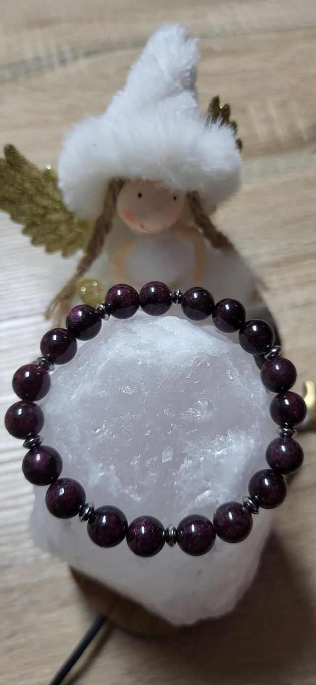 Bracelet en grenat 