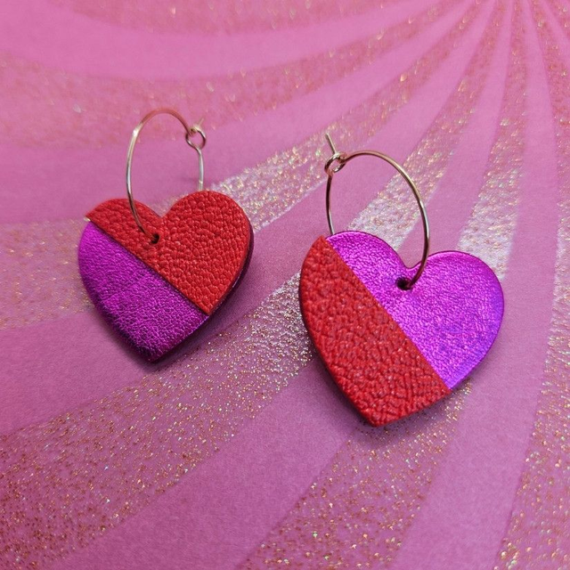 BO en cuir  créoles &quot;Barcelona&quot; 