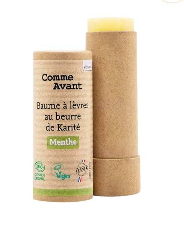 Baume à lèvres Menthe au beurre de karité