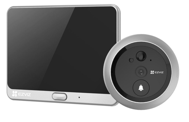 EZVIZ DP2C Sonnette vidéo 155° WiFi + moniteur