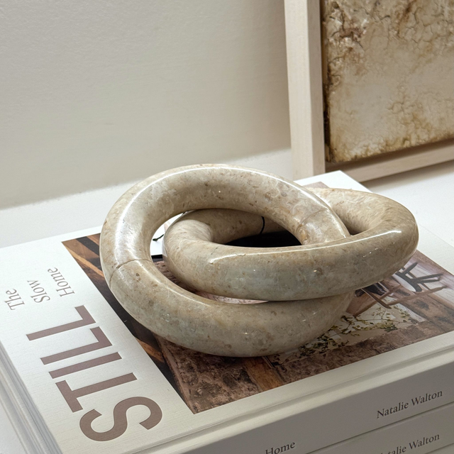 Marble Chain Link | Large