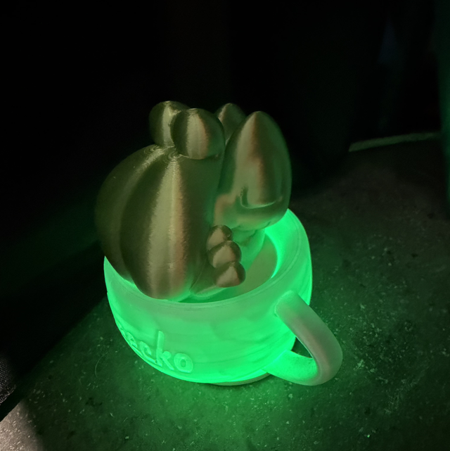 Fanart pla effetto multicolor o glitter