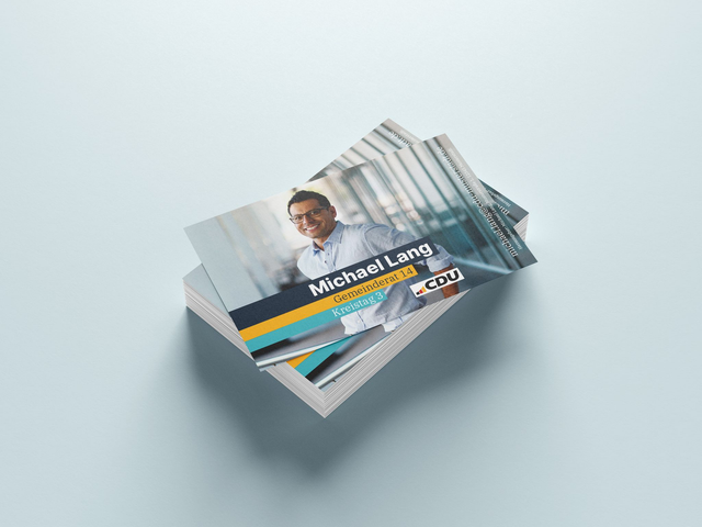 Aufkleber 85mm x 55mm