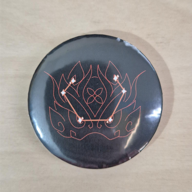 SALE - Button: Genshin - Gaming (Pyro)
