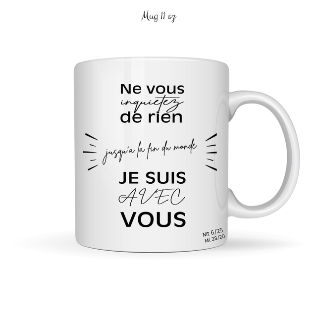 JE SUIS AVEC VOUS