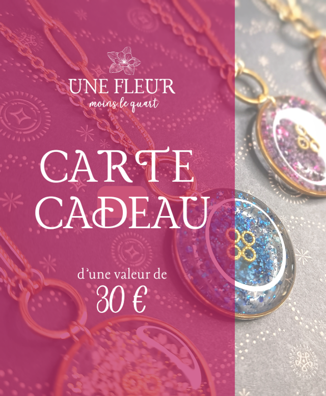 Carte Cadeau de 30 € 
