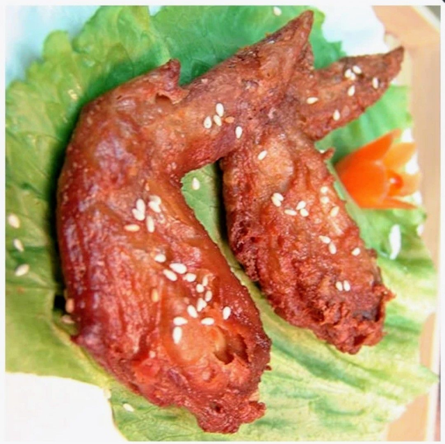 Ail de poulet au sésame