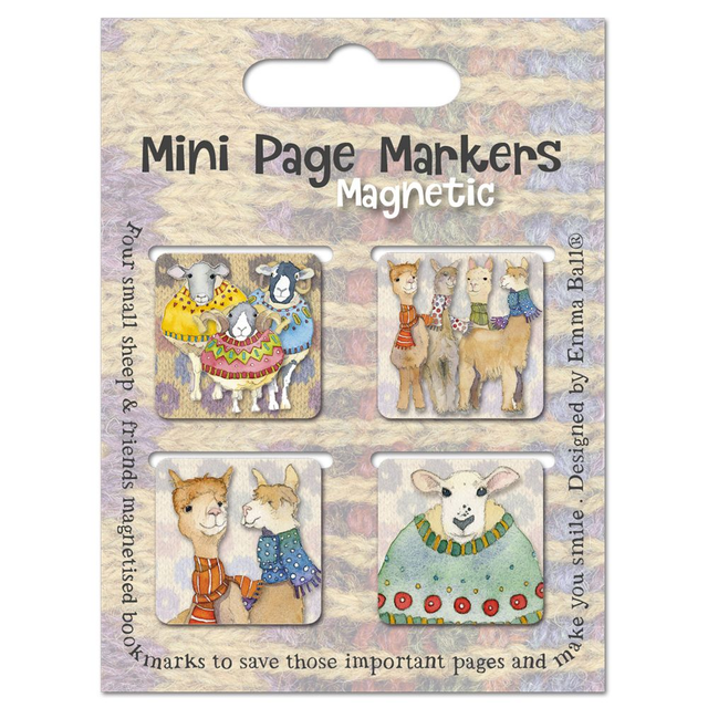 Mini Page Markers Sheep and Alpaca