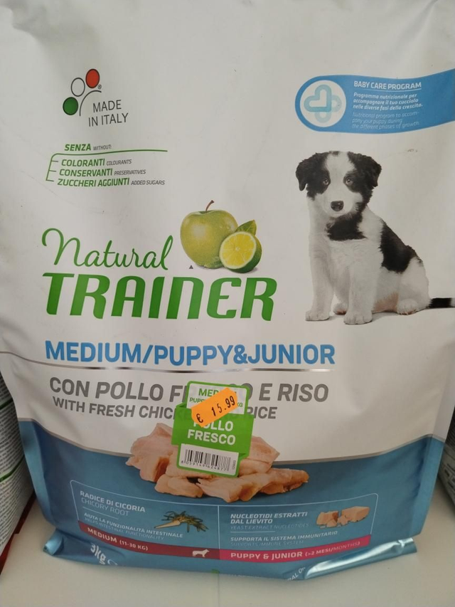 Natural Trainer Medium/Puppy&amp;junior