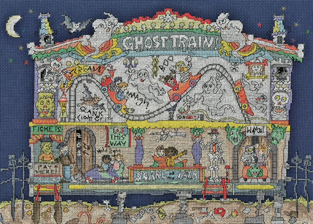 Cut Thru&#039; Ghost Train by Bothy Threads