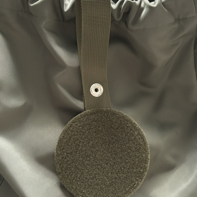 Circle Patch Bag Tag