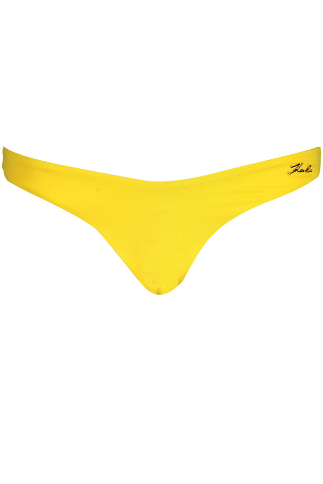 KARL LAGERFELD BEACHWEAR COSTUME PARTE SOTTO DONNA GIALLO