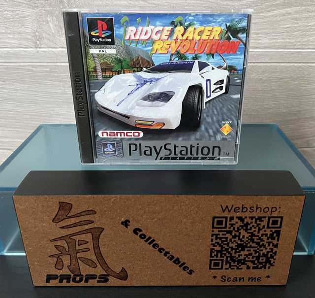 Sony Playstation 1 game : Ridge Racer Revolution * Platinum * Complete * PS1