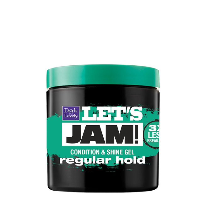 LETS JAM SHINING &amp; CONDITIONING GEL REGULAR HOLD 4.4OZ