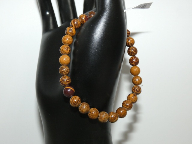 6mm Jaspe Peau De Serpent A+