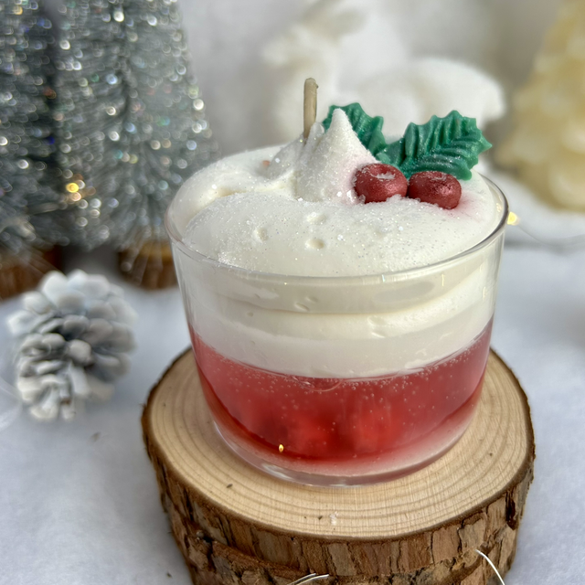 Bougie Baies givrées