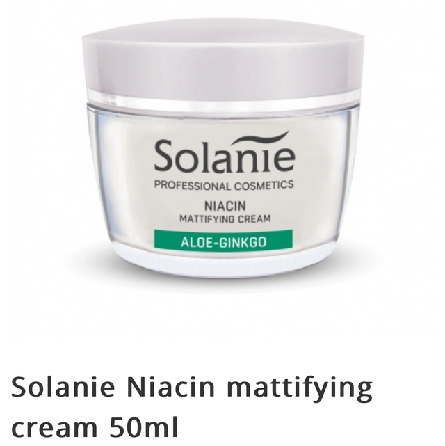 Solanie Niacin mattifying cream 50ml