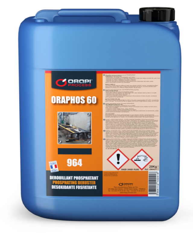 1kg ORAPHOS 60 DEROUILLANT Orapi