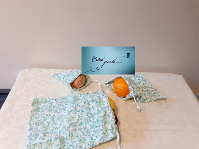 Sacs à vrac lot de 3 , de 3 tailles différentes