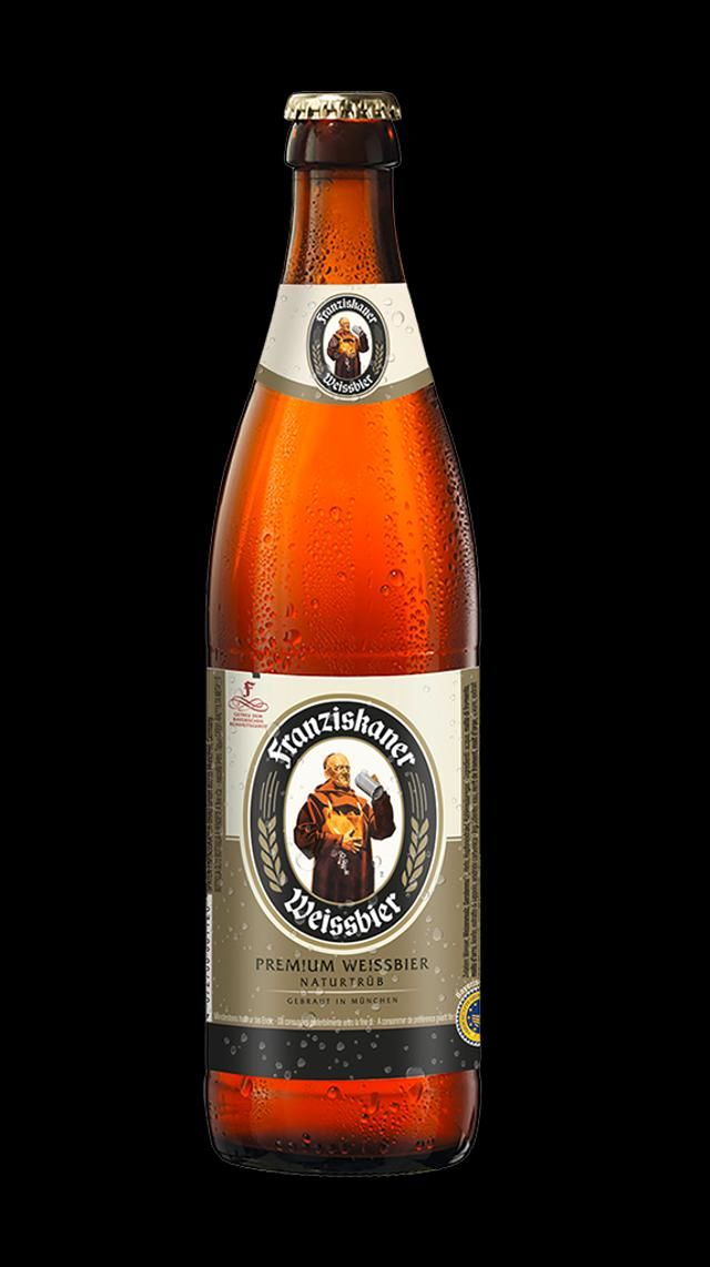 Franziskaner Weissbier Hefeweissbier Hell