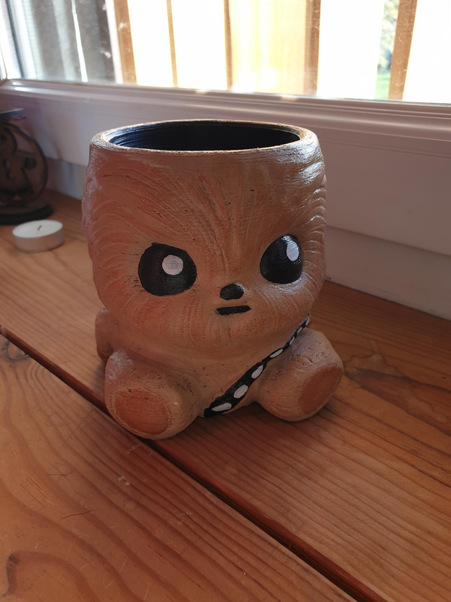Pot à crayon version wookie 