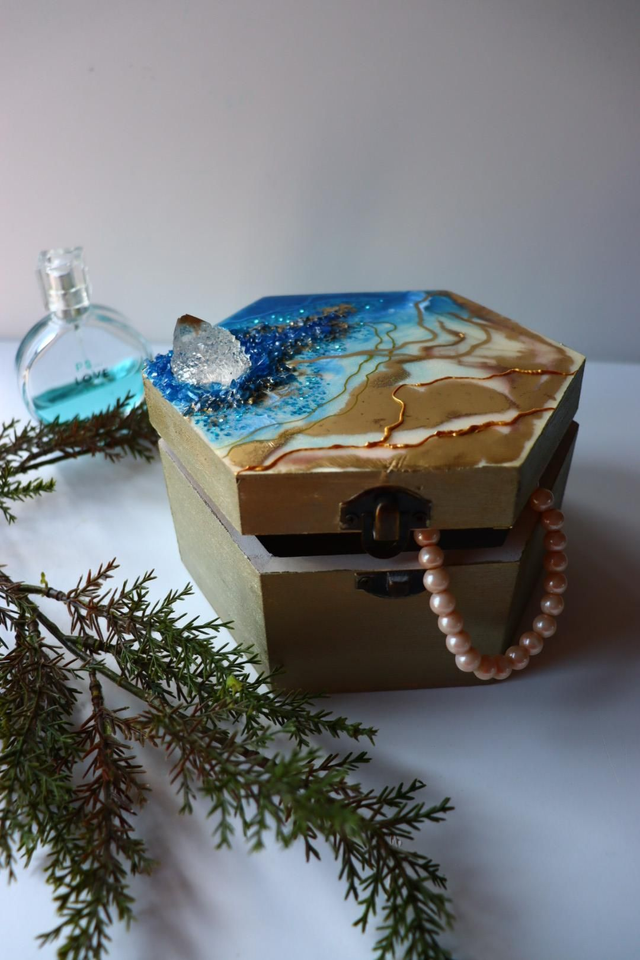 Blue Life Jewellery Box 
