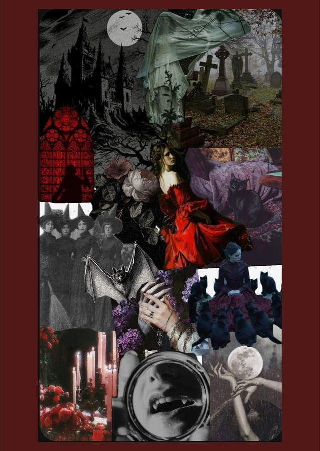 Carte postale gothique