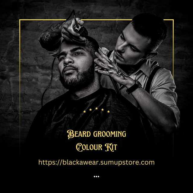 Beard Grooming Colour Kit